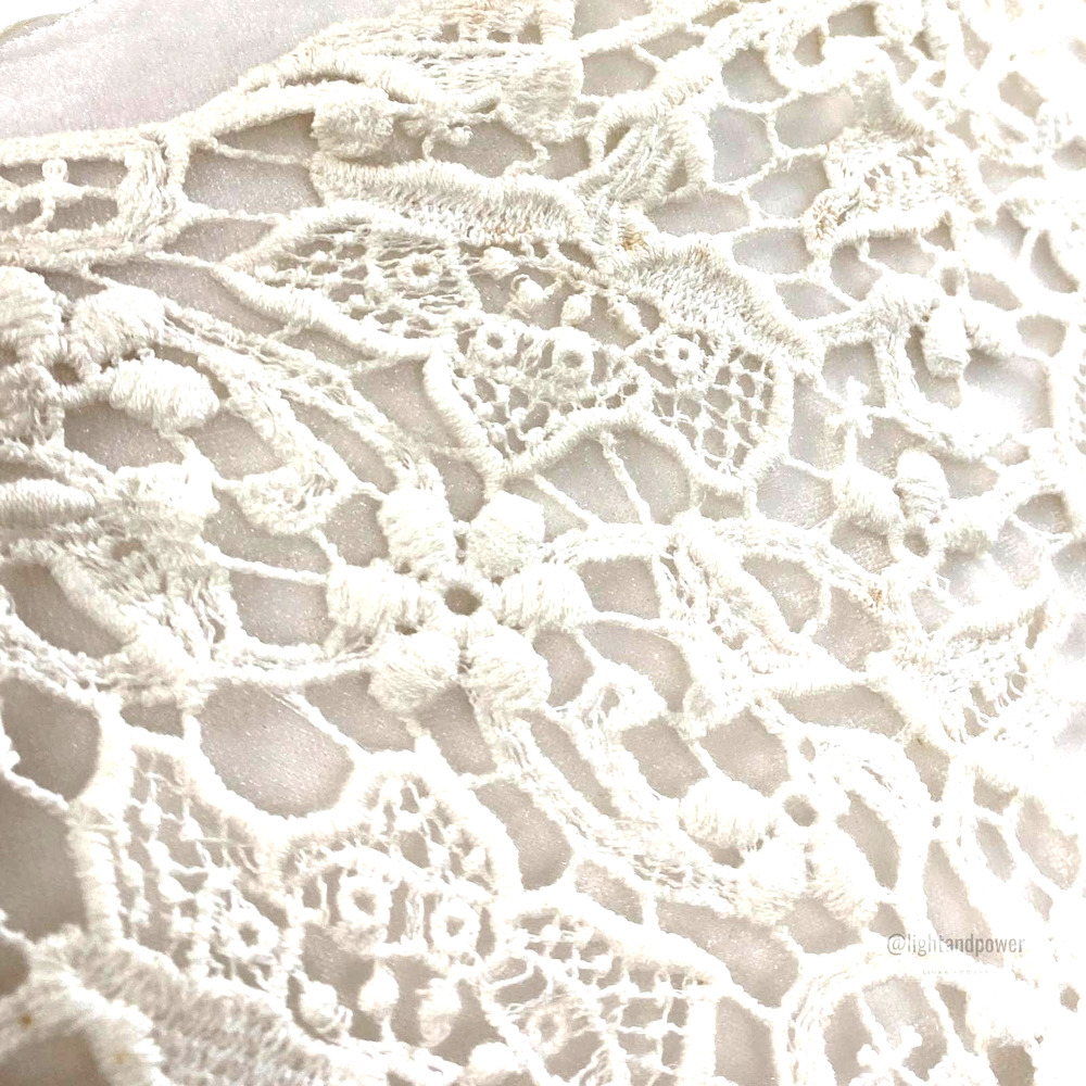 Dolce & Gabbana White Linen Lace Sheath Dress EUC - Picture 12 of 14